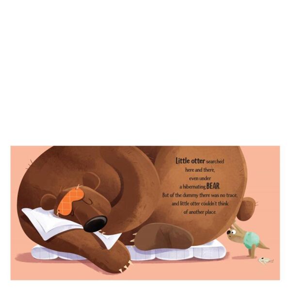 Little Otter Gives Up The Dummy