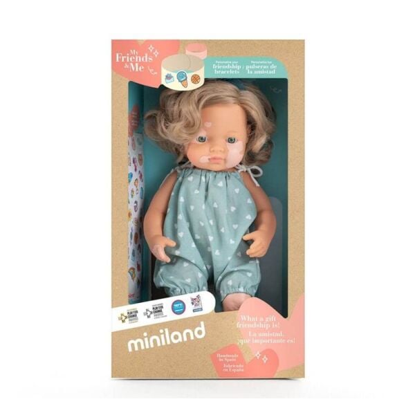 Vitiligolu Kız Bebek (38 cm)