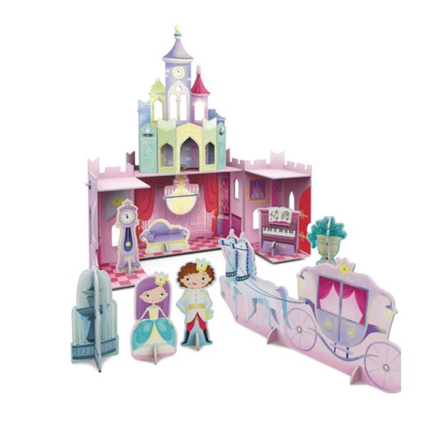 3D Prenses Kalesi - Kitap ve 3D Model
