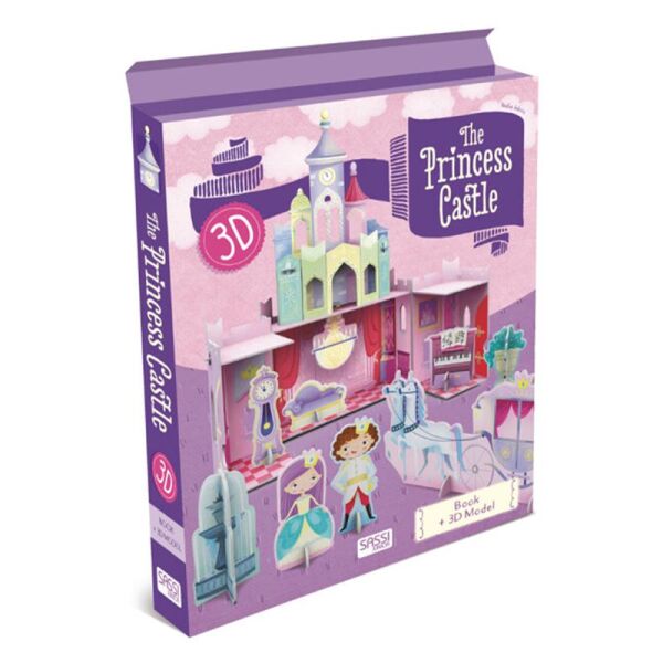 3D Prenses Kalesi - Kitap ve 3D Model