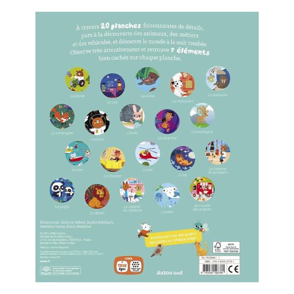 MES 20 CHERCHE ET TROUVE DES TOUT-PETITS