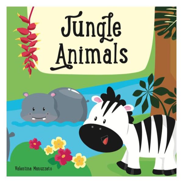 Jungle Animals - Book And Giant Puzzle