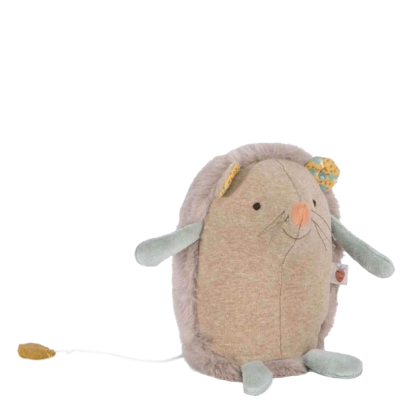 Musical hedgehog Trois Petits Lapins
