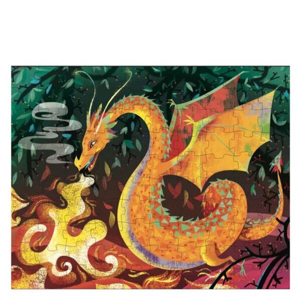 Kitap ve Puzzle - Ejderha