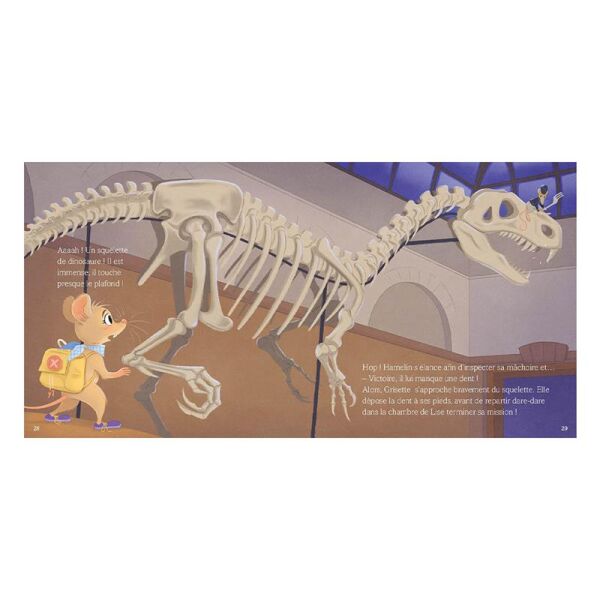 GRISETTE ET LA DENT DU DINOSAURE