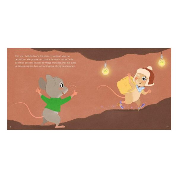GRISETTE LA PETITE SOURIS AU SECOURS DE SES AMIS