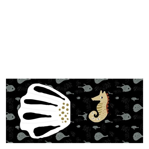 Wee Galery Cloth Book - Peekaboo Ocean