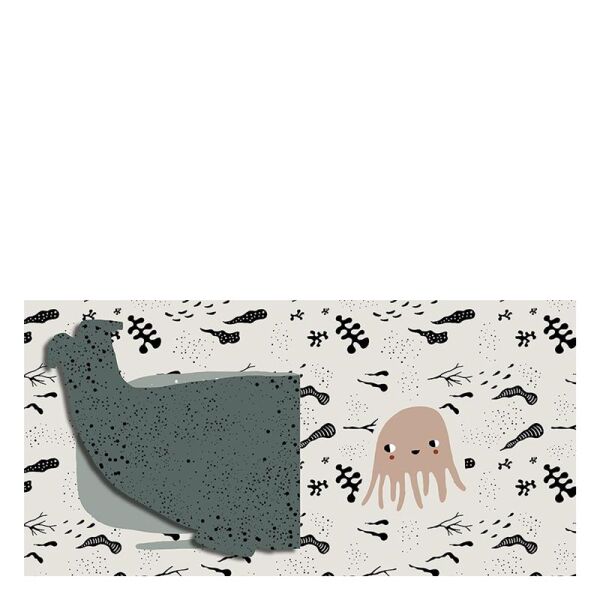 Wee Galery Cloth Book - Peekaboo Ocean