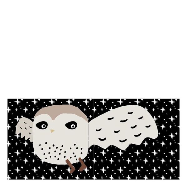 Wee Galery Cloth Book - Peekaboo Forest