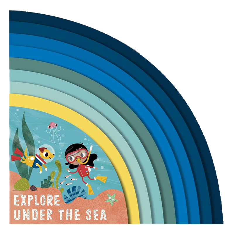 Explore Under The Sea - Board Book