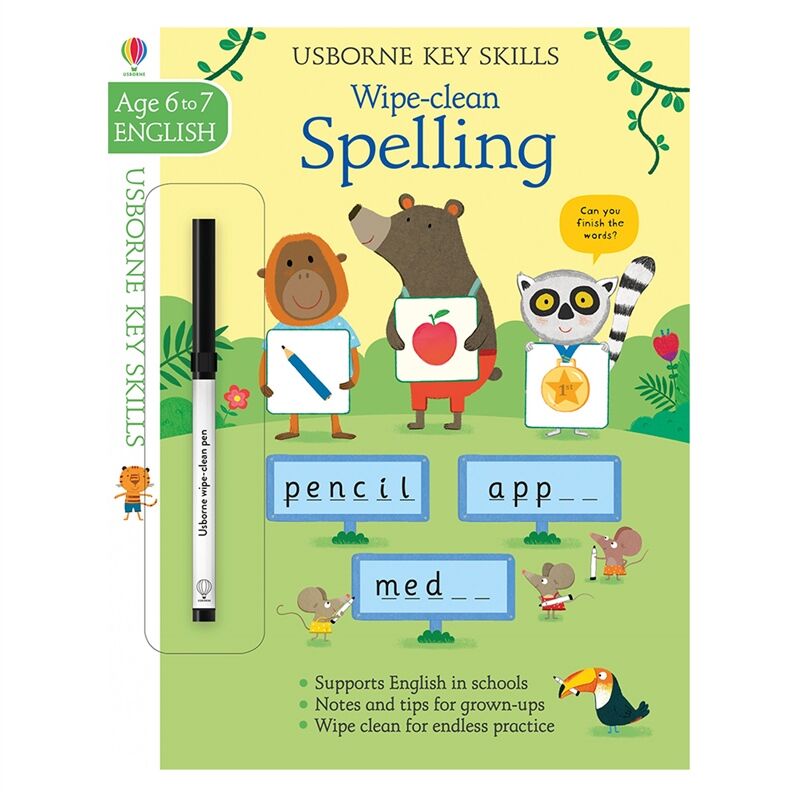 Key Skills Wipe-Clean Spelling 6-7
