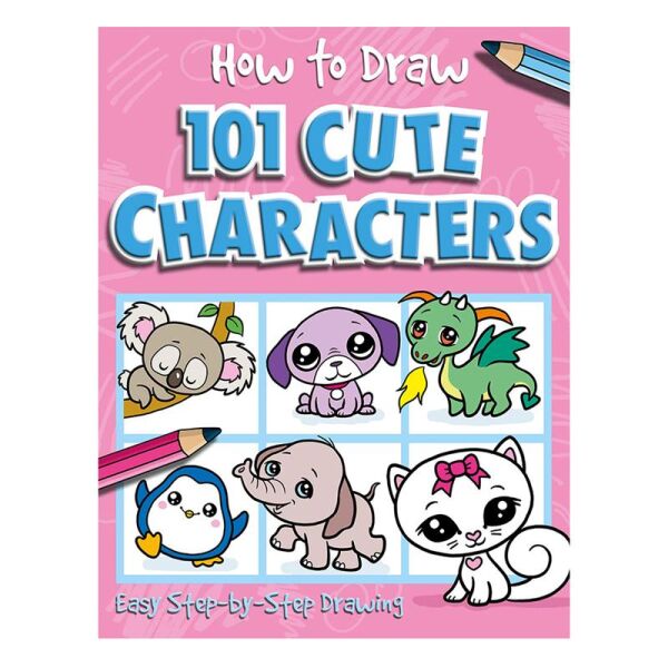 How To Draw 101 Cute Characters