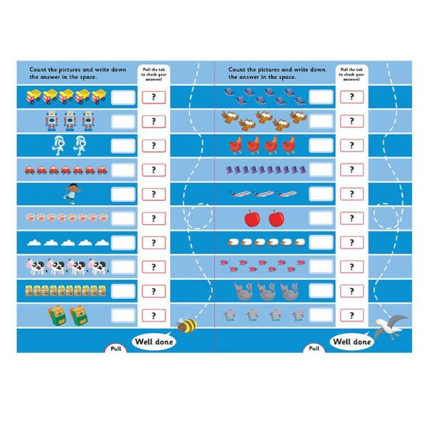 Lets Learn The Math Counting - Pull The Tabs