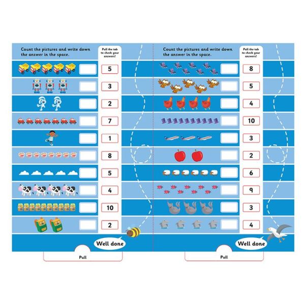Lets Learn The Math Counting - Pull The Tabs