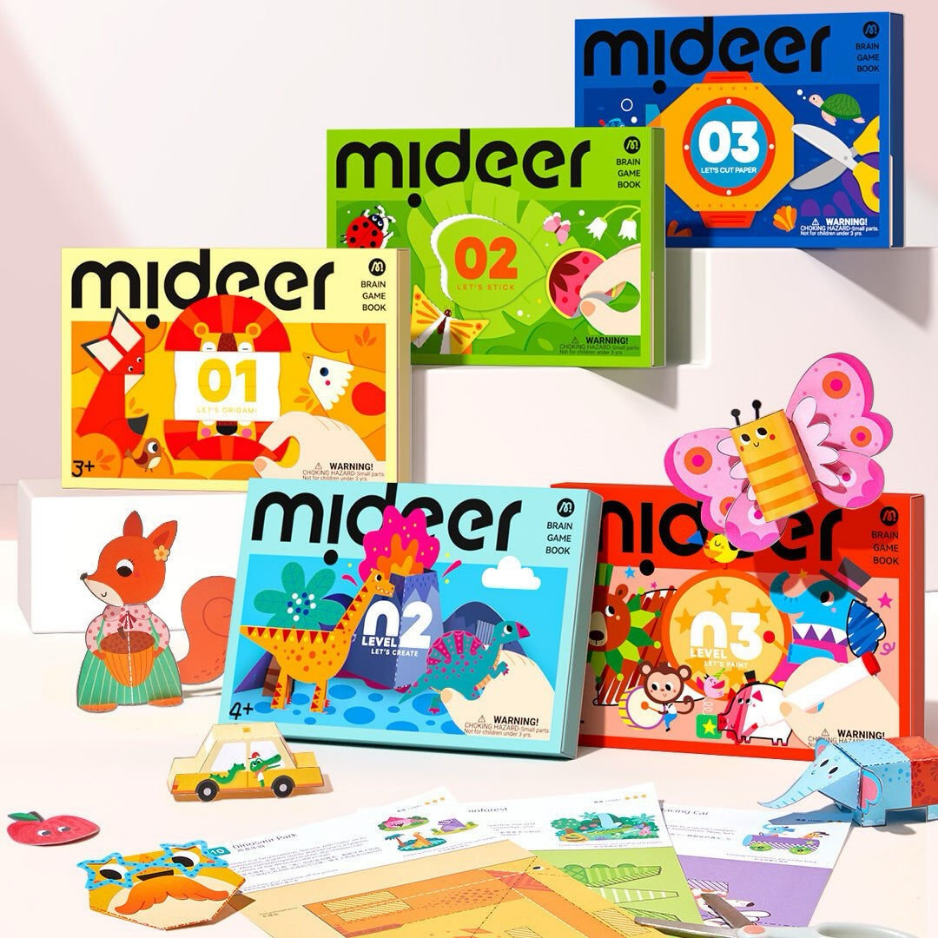 Mideer Zeka Oyunu Kitabı – 3’lü Set