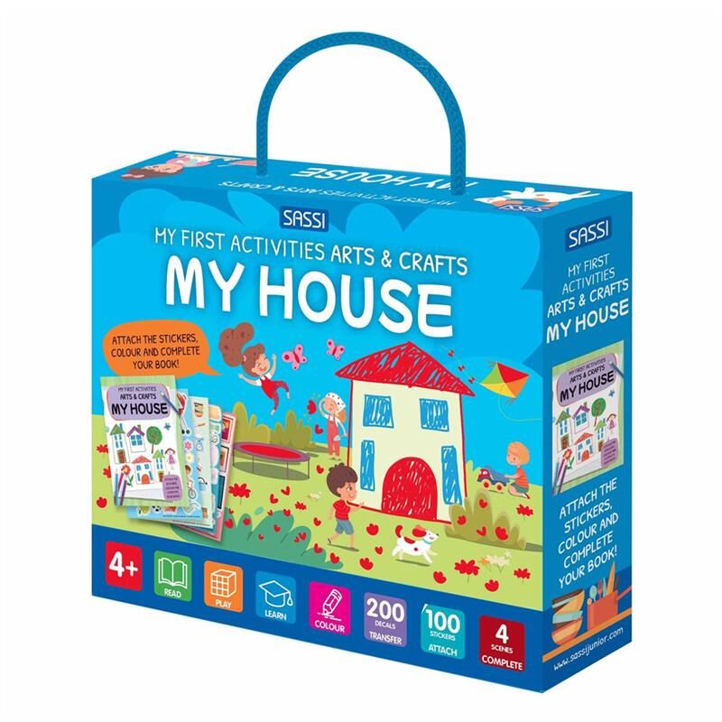 My First Activities Arts And Crafts - My House