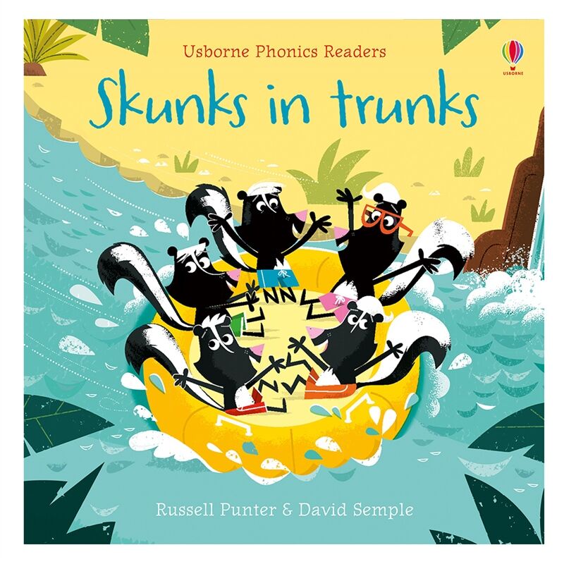 Skunks In Trunks - Usborne Phonics Readers