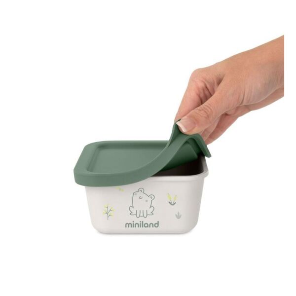 Naturset 2li Vakumlu Kap - Kurbağa