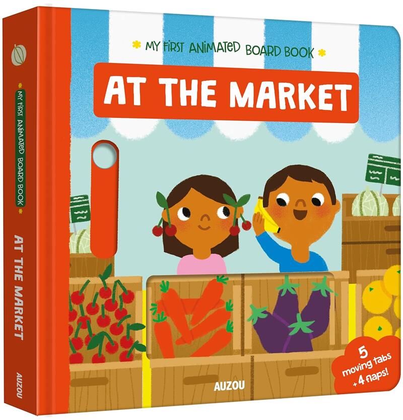 At The Market - My First Animated Board Book