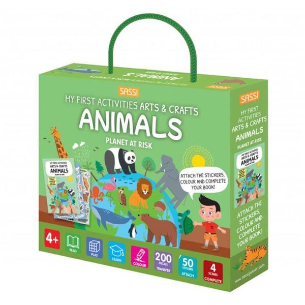My First Activities Arts And Crafts - Animals