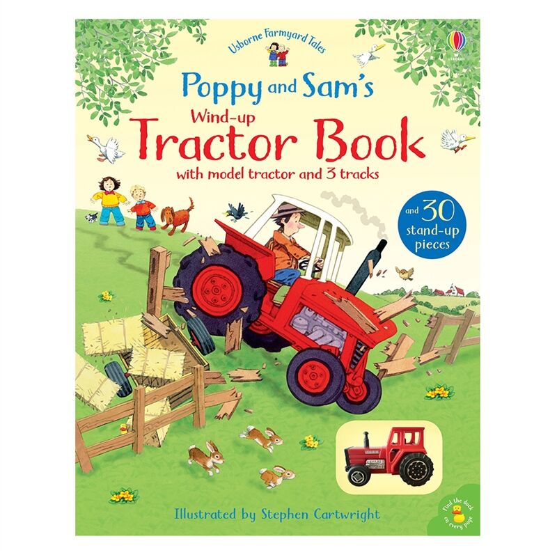 Poppy And Sam S Wind-Up Tractor Book