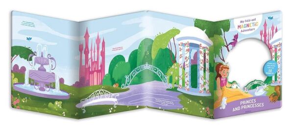 My Fold-Out Magnetic Adventure - Princes And Princ