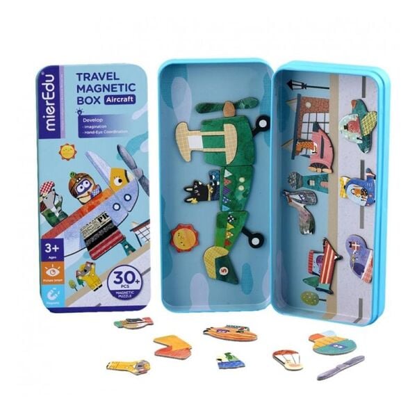 Manyetik Puzzle Kutusu - Hava Taşıtları