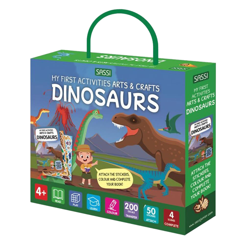 My First Activities Arts And Crafts - Dinosaurs