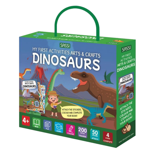 My First Activities Arts And Crafts - Dinosaurs