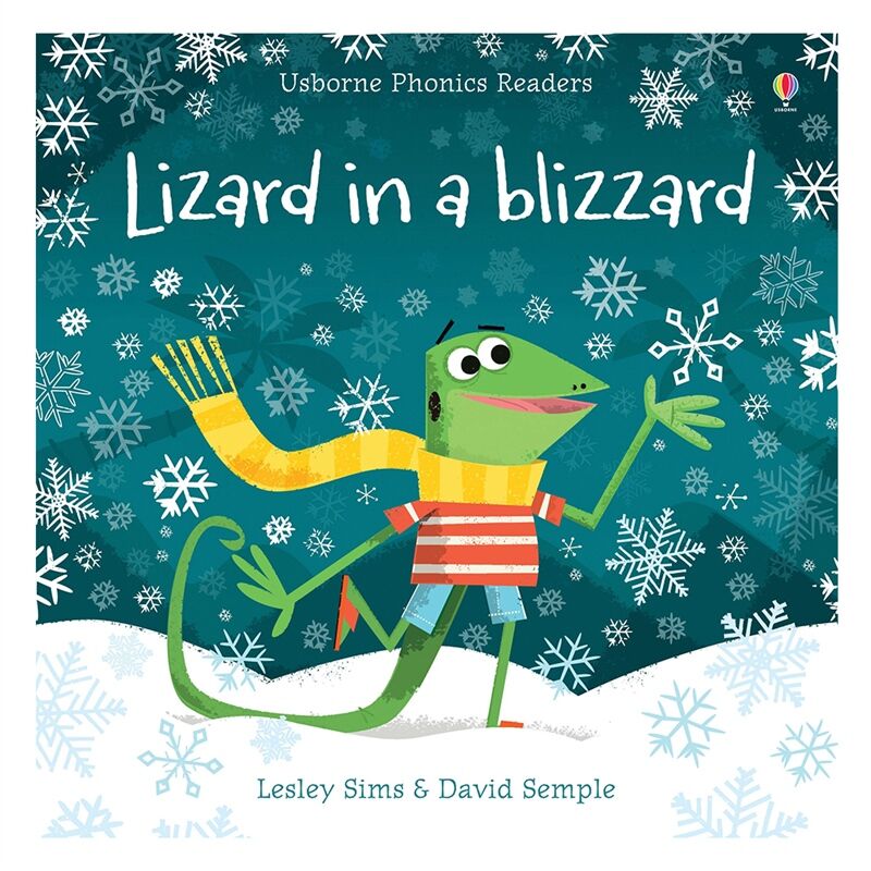 Lizard In A Blizzard - Usborne Phonics Readers