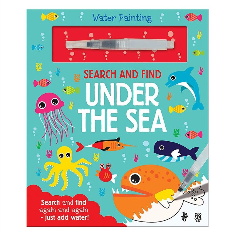 WATER PAINTING SEARCH AND FIND UNDER THE SEA