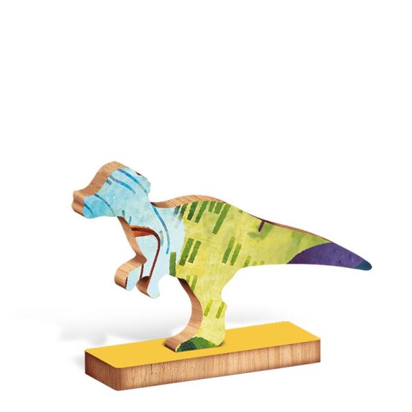 Ahşap Puzzle - Dinozor