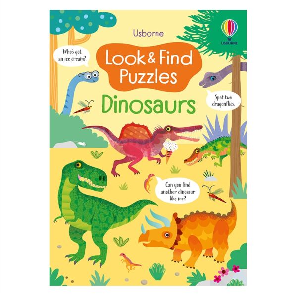 Look And Find Puzzles: Dinosaurs