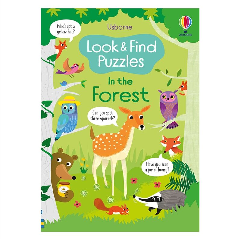 Look And Find Puzzles: In The Forest