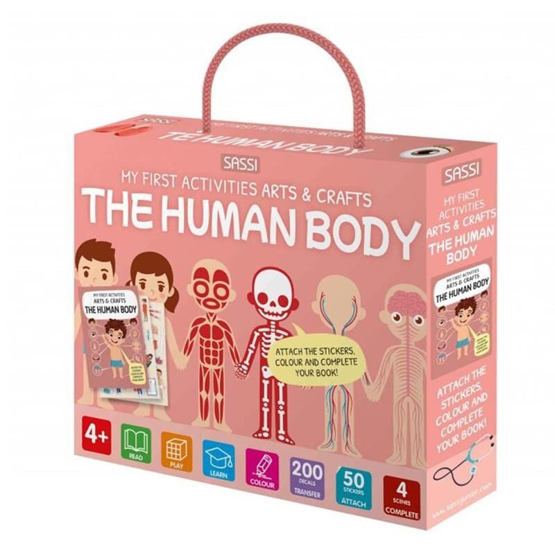 First Activities Arts And Crafts - The Human Body