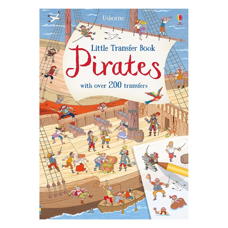 Pirates Little Transfer Book