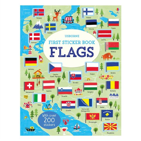 First Sticker Flags