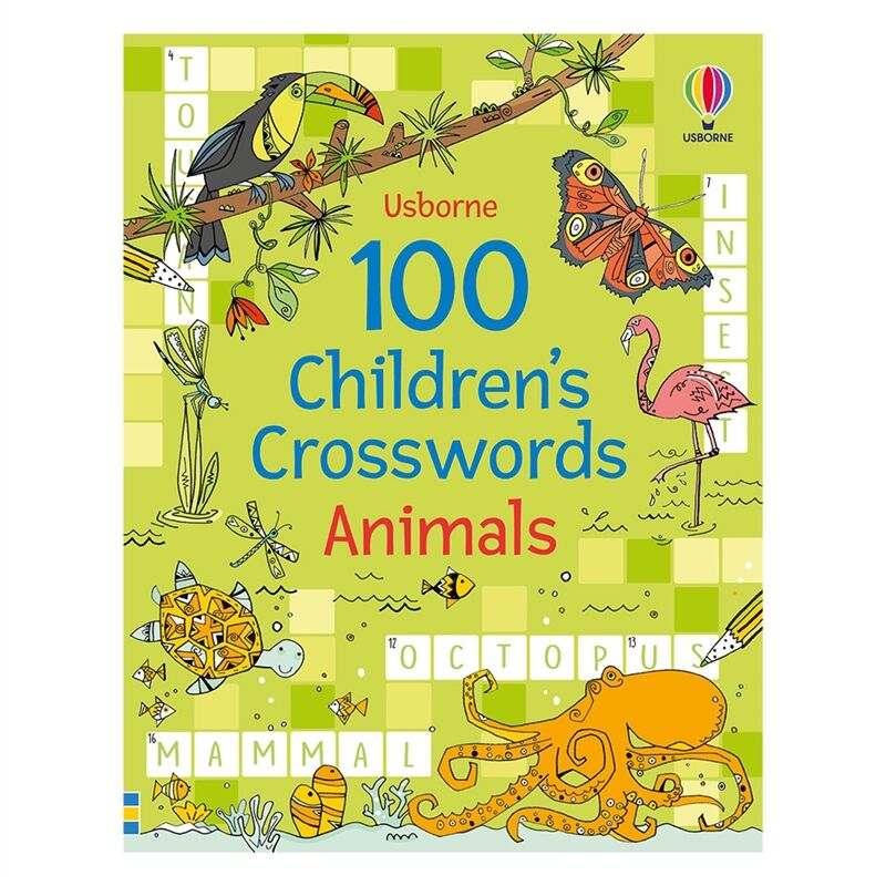 100 Children S Crosswords: Animals