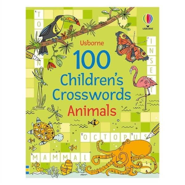 100 Children S Crosswords: Animals