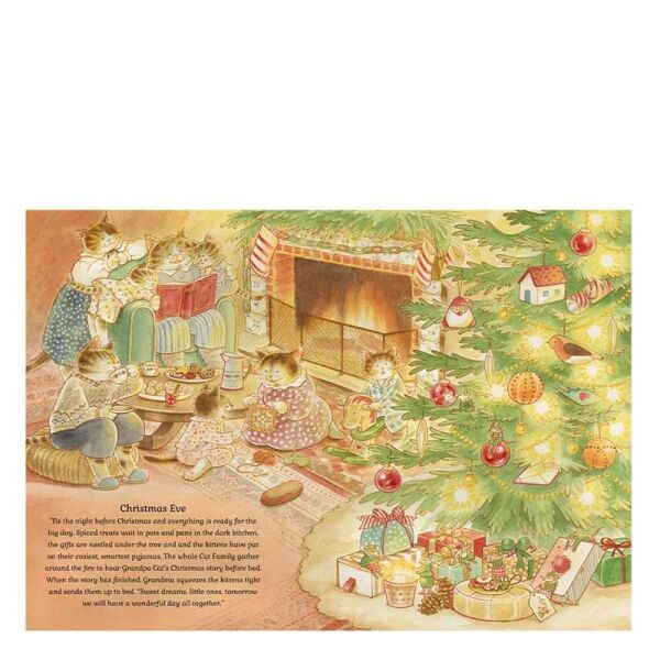 Cat Family Christmas - Lift The Flap Advent Book