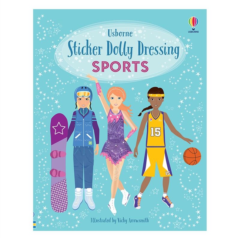 Sticker Dolly Dressing Sports