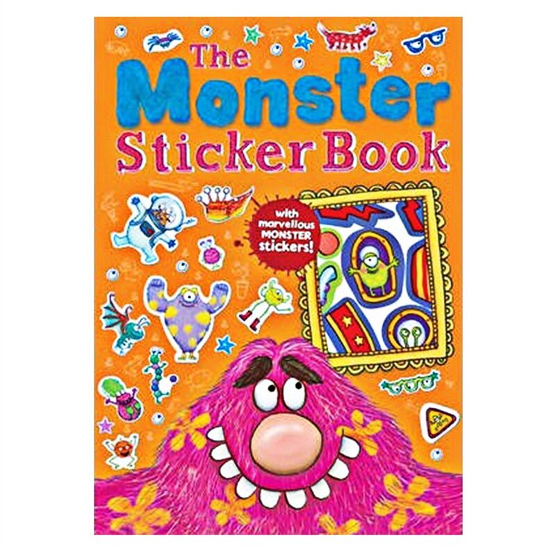 THE MONSTER STICKER BOOK