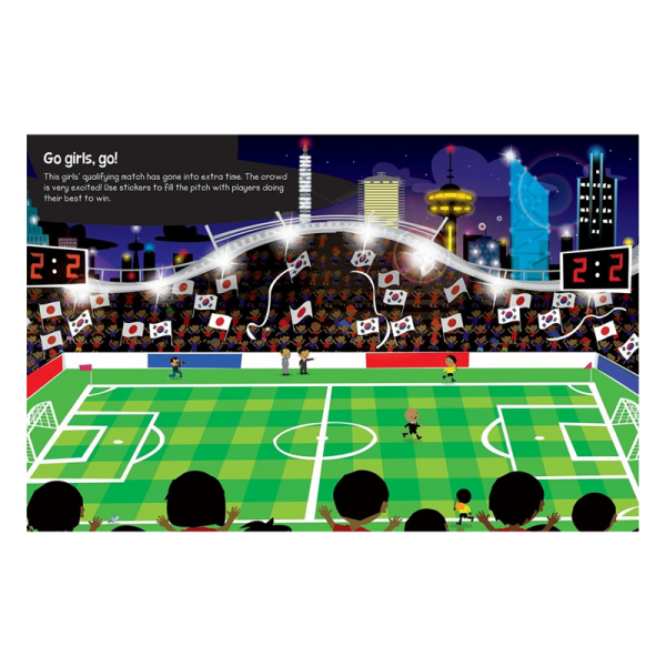 555 Sticker Fun Football