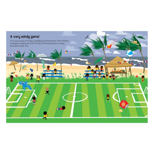 555 Sticker Fun Football