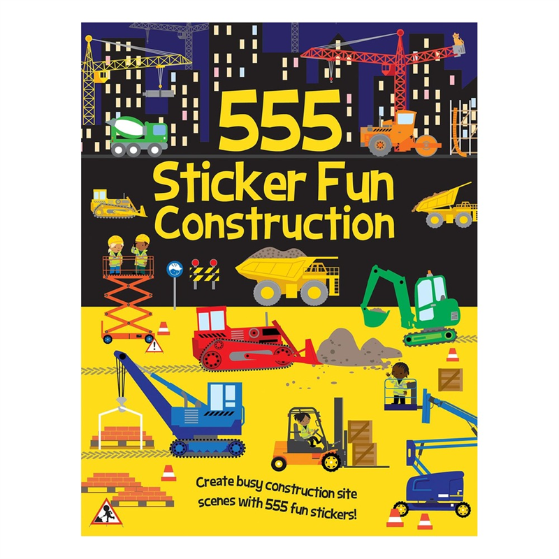 555 Sticker Fun Construction