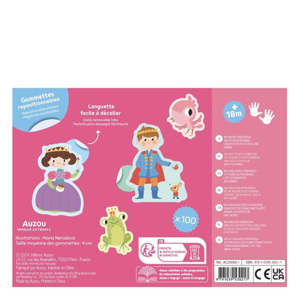 My First Pouch of Stickers - Princesses