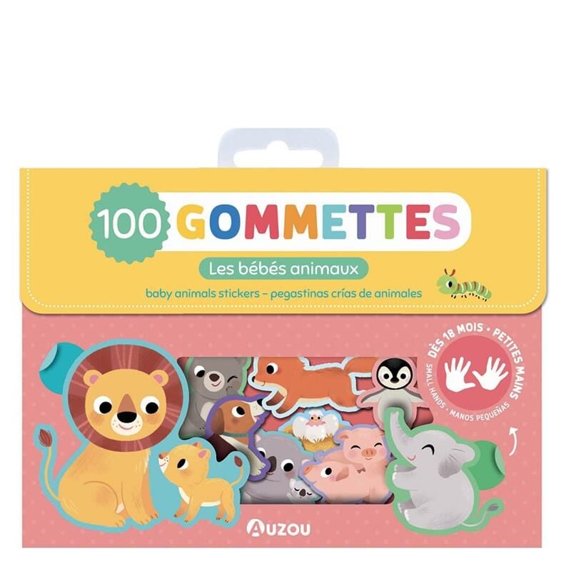My First Pouch of Stickers - Baby Animals