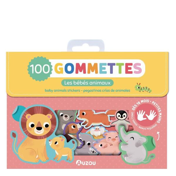 My First Pouch of Stickers - Baby Animals