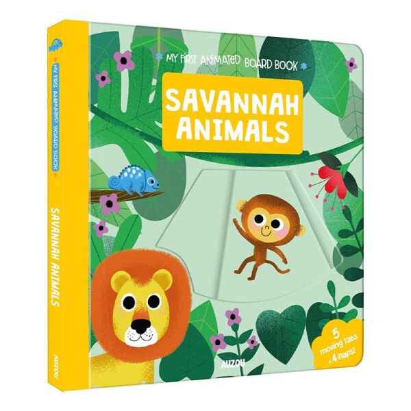 Savannah Animals - My First Animated Board Book