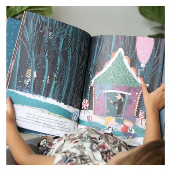 Şekilli Sayfalar ile Masallar - Hansel And Gretel